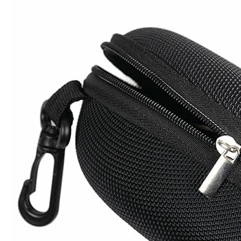 Yamrots 2 Pcs Zipper Hard Sunglasses Cases Portable Travel